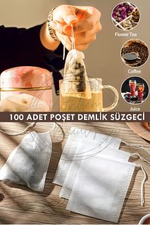 ÇAYDANLIK İÇİ ÇAY VE BİTKİ ÇAYI DEMLEME POŞETİ KÜÇÜK BOY *