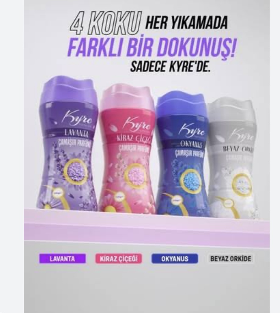 KYRE ÇAMAŞIR PARFÜMÜ 48 Lİ (KADİR EZİLDİ ÜRÜNÜ) *