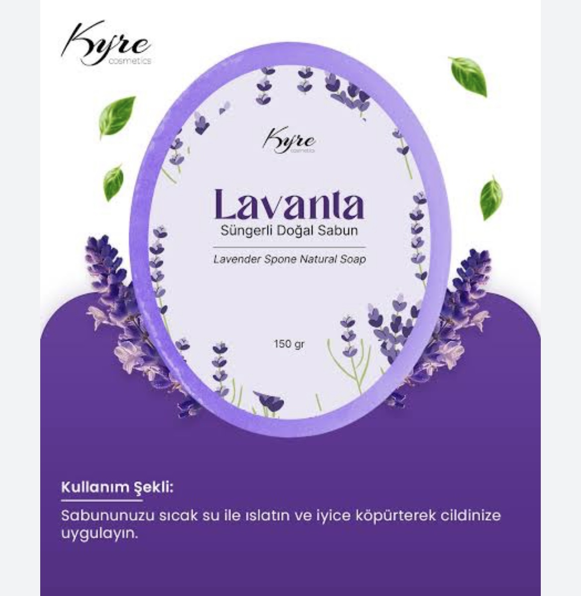 KYRE LAVANTA DOĞAL SABUN *