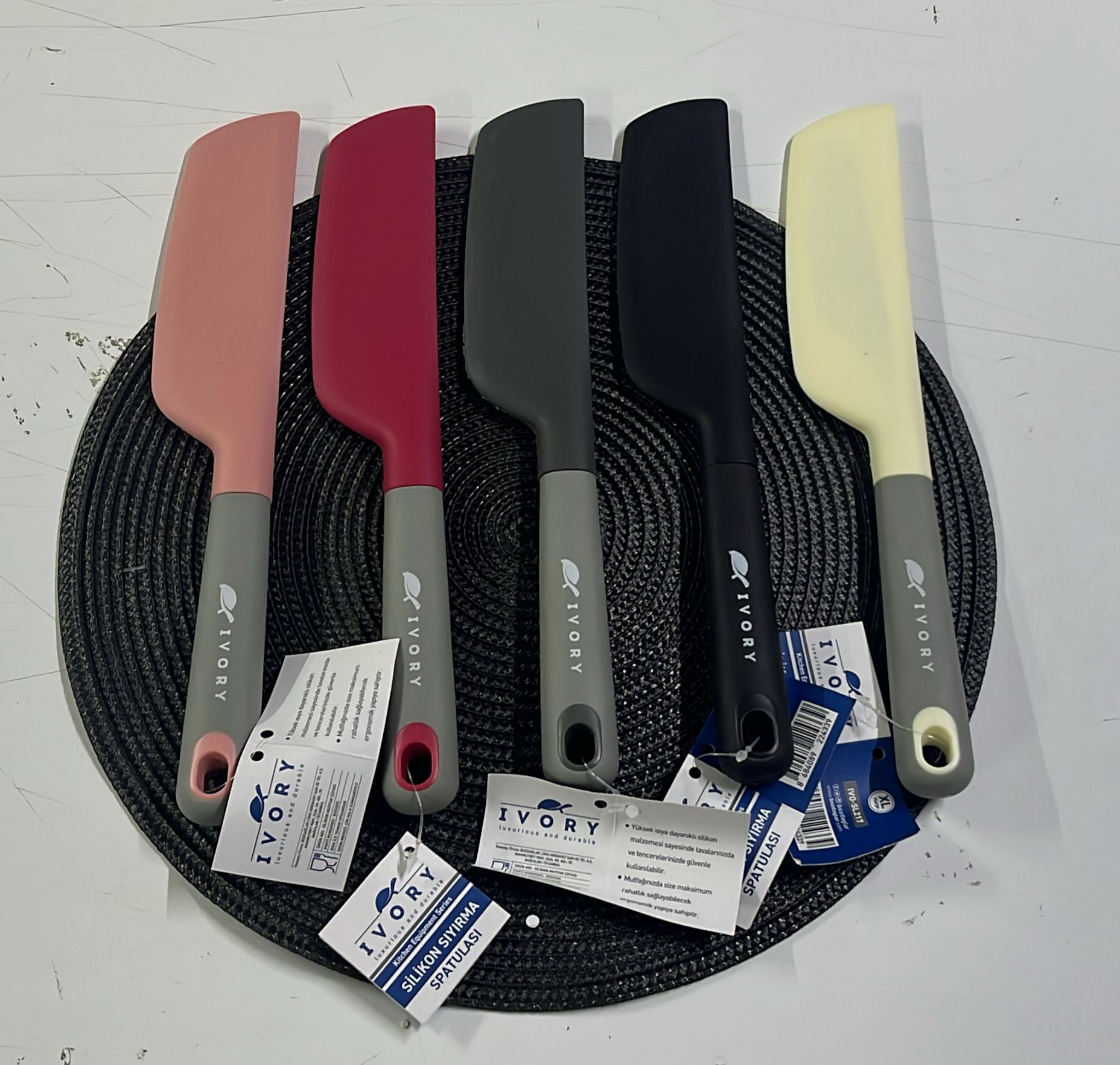 IVORY JUMBO SİLİKON SIYIRMA SPATULA SL217 *