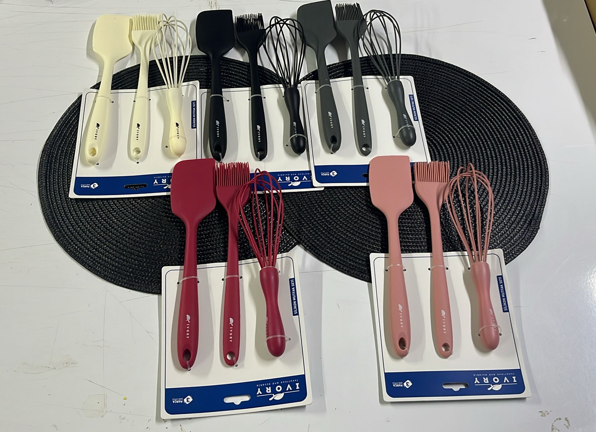 IVORY 3 LÜ PASTA SETİ SL210 