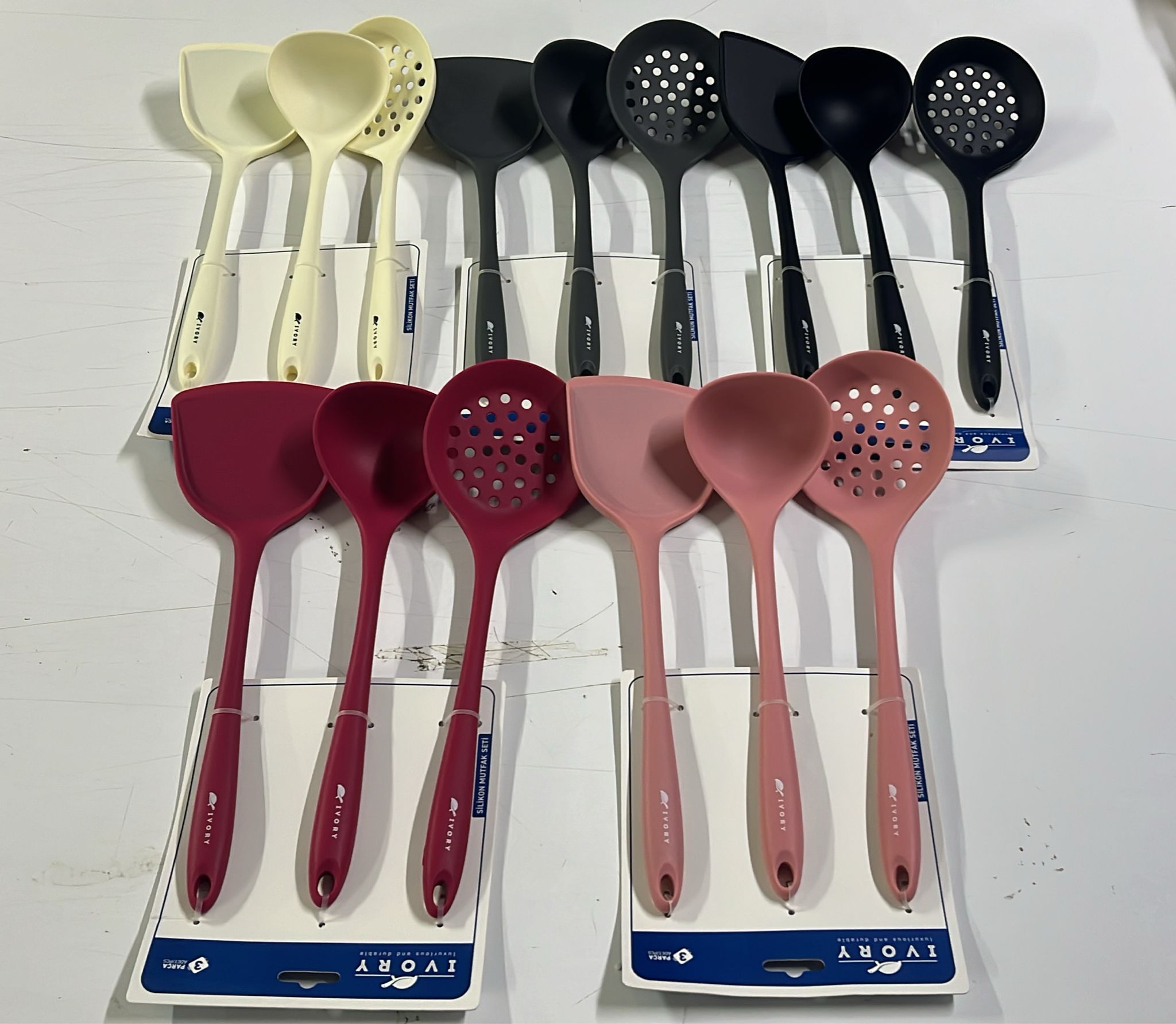 IVORY SİLİKON MUTFAK SETİ SL215 