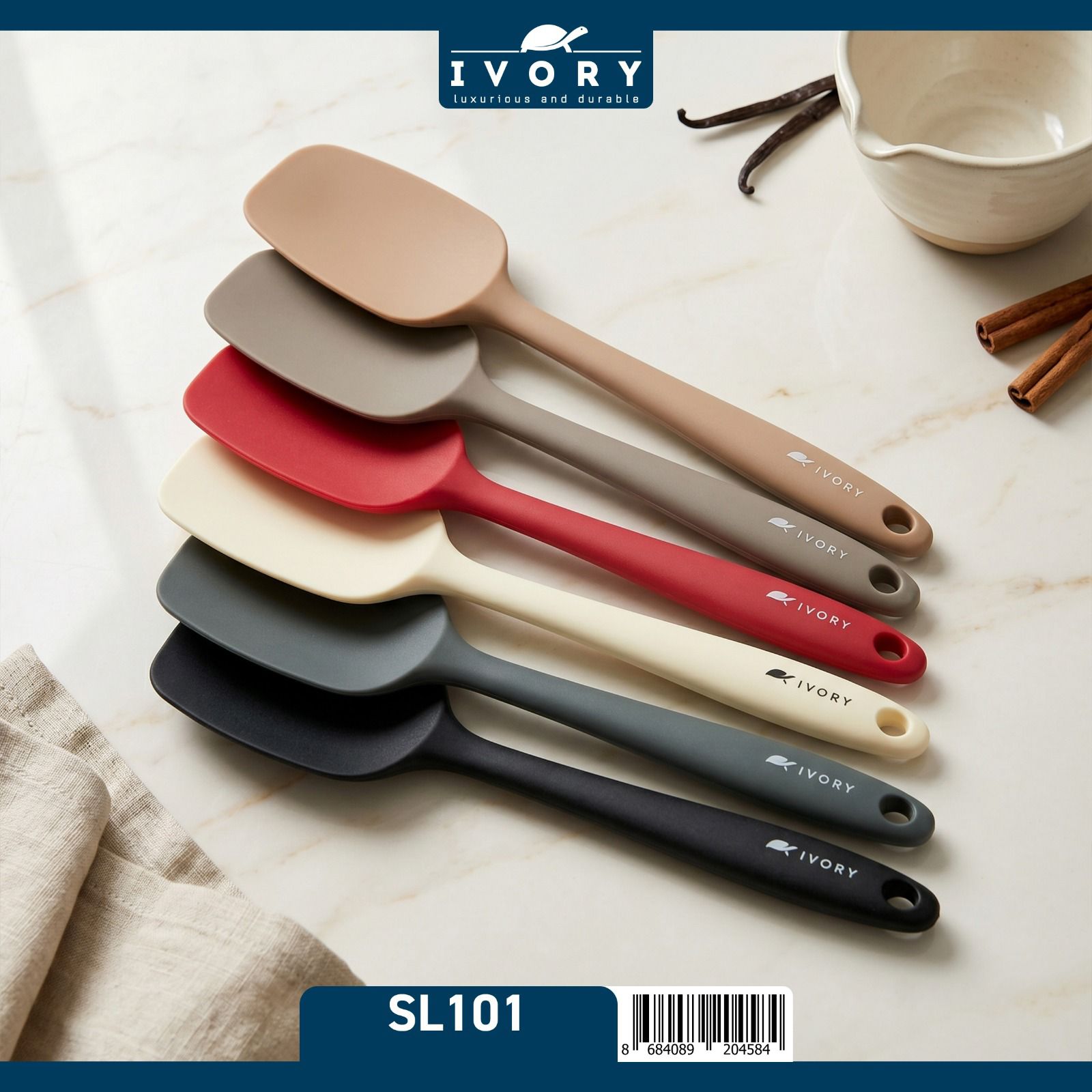 İVORY SİLİKON SPATULA SL101 *